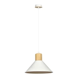 Kjøkkenbelysning Tak|Takpendler>Emibig Rowen takpendel 25 cm - Hvit/Tre Hvit / Tre