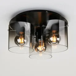 Kjøkkenbelysning Tak|Taklamper / Takplafonder>Ms - belysning Roxy taklampe - farget Røyk