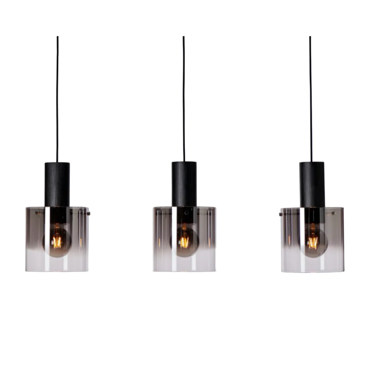 Kjøkkenbelysning Tak|Takpendler>Ms - belysning Roxy takpendel skinne 3 stk 20 cm - farget Røyk