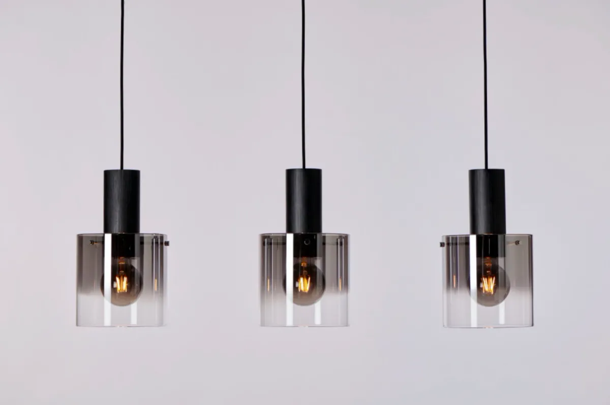 Kjøkkenbelysning Tak|Takpendler>Ms - belysning Roxy takpendel skinne 3 stk 20 cm - farget Røyk