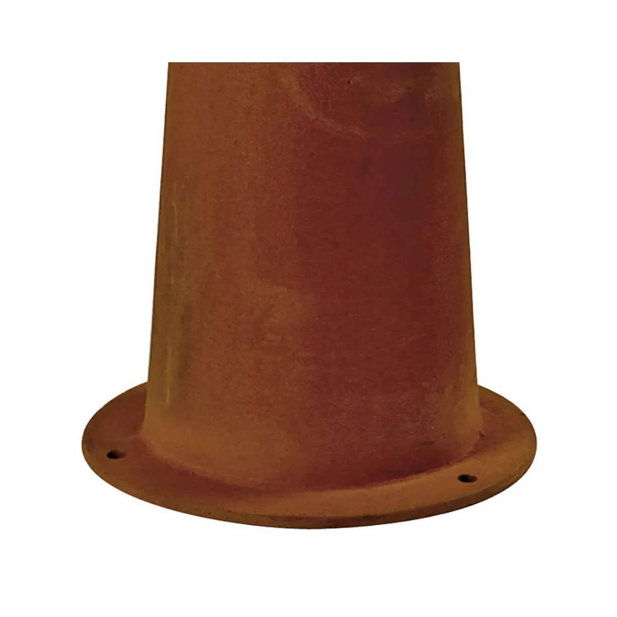 Pullert>Slv y rund pullert 40 cm IP55 Rust