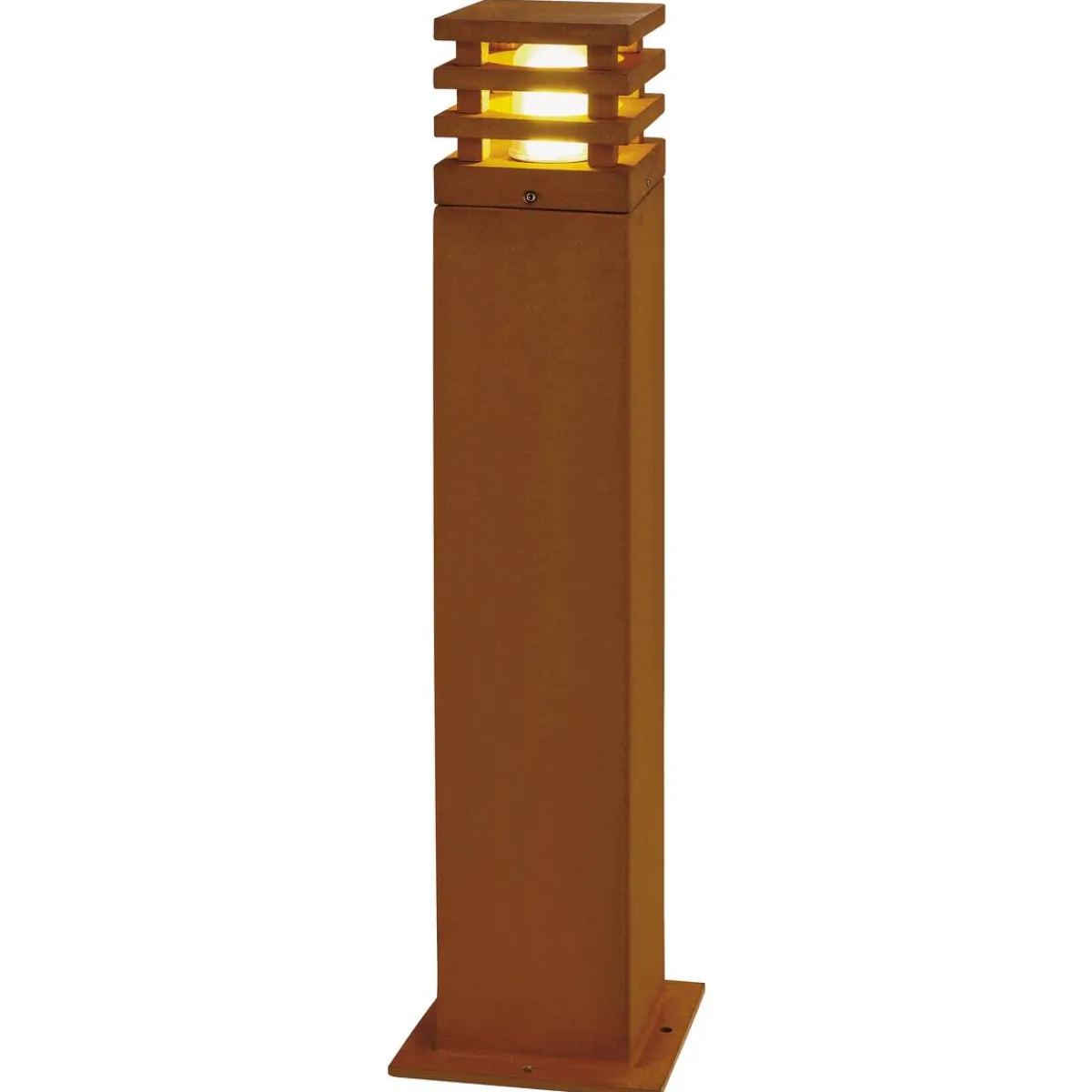Pullert>Slv y square pullert 71 cm IP55 Rust