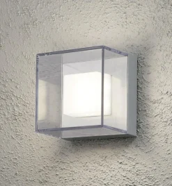 Utelamper - Veggskjold / Plafond>Konstsmide Sanremo vegglampe 6W LED - Klar