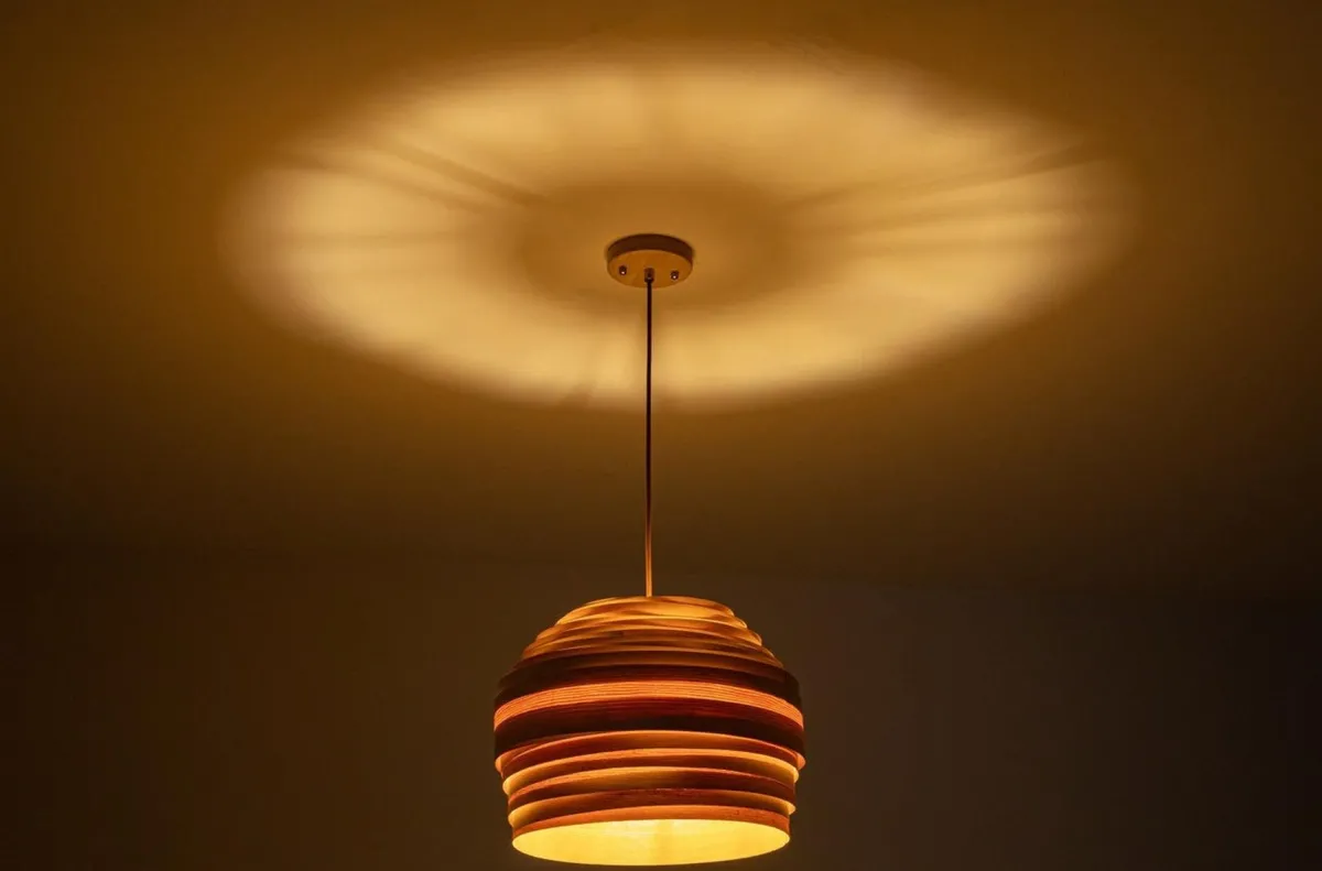 Kjøkkenbelysning Tak|Takpendler>Antidark Saturn takpendel 35 cm Ask