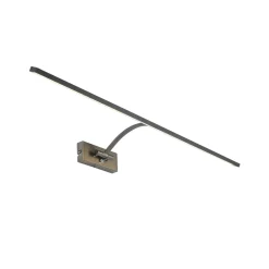 Interiørlamper>Ms - belysning Sawa vegglampe 7W 3 steg dim - Matt Nikkel