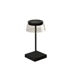 Bordlamper For Utendørsbruk|Bordlamper Ute>Konstsmide Scilla bordlampe 27 cm IP54 oppladbar USB - Svart