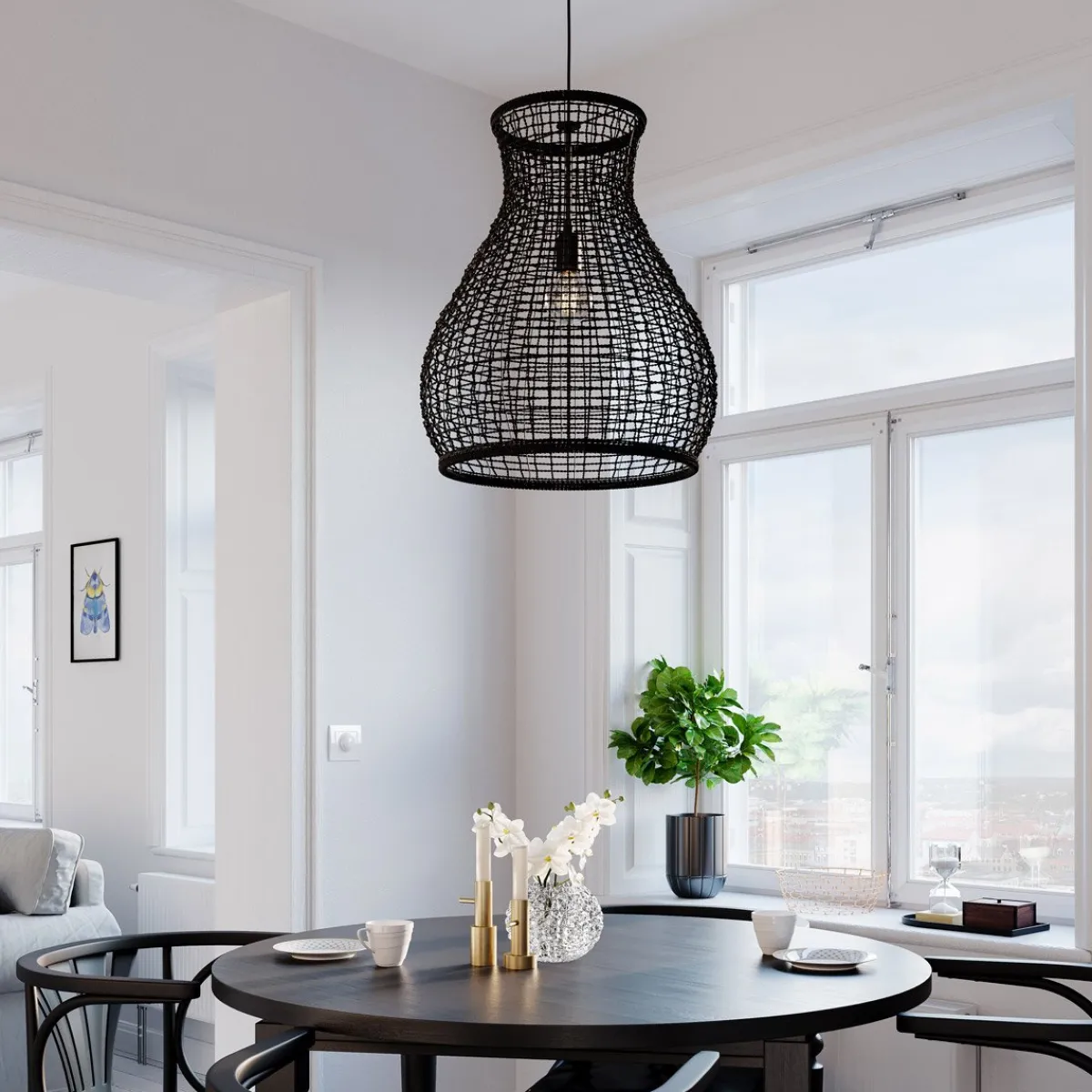 Interiørlamper Gulv>By Rydens Seagrass gulvlampe