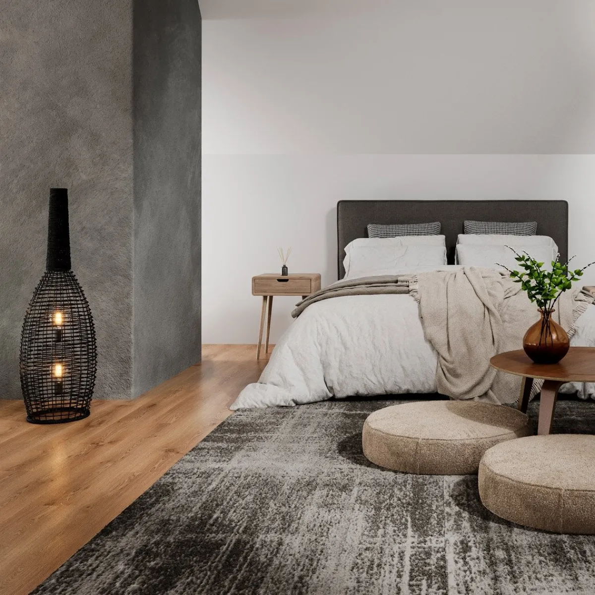 Interiørlamper Gulv>By Rydens Seagrass gulvlampe