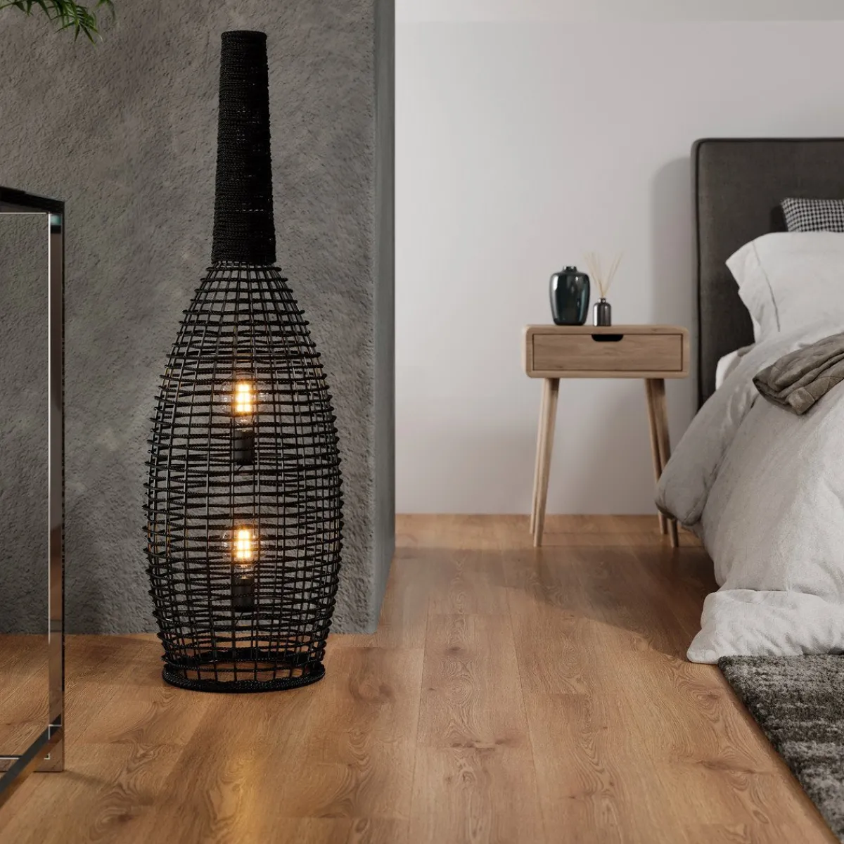 Interiørlamper Gulv>By Rydens Seagrass gulvlampe