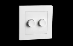 Lightup-Pris|Dimmere>Sg Armaturen As SG LEDDim dobbel dimmer - 2x100W - Hvit