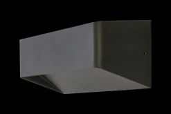 Utelamper Med Opp/Ned Lys>Aneta Lighting Søgne xl vegglampe opp/ned utendørs IP54 18W 3000K - Svart