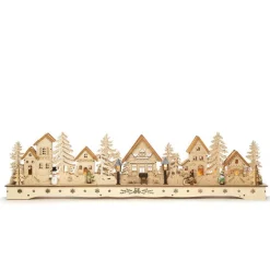 Juledekorasjon|Julebyer>Konstsmide Siluett motiv 78 cm 18 LED Tre