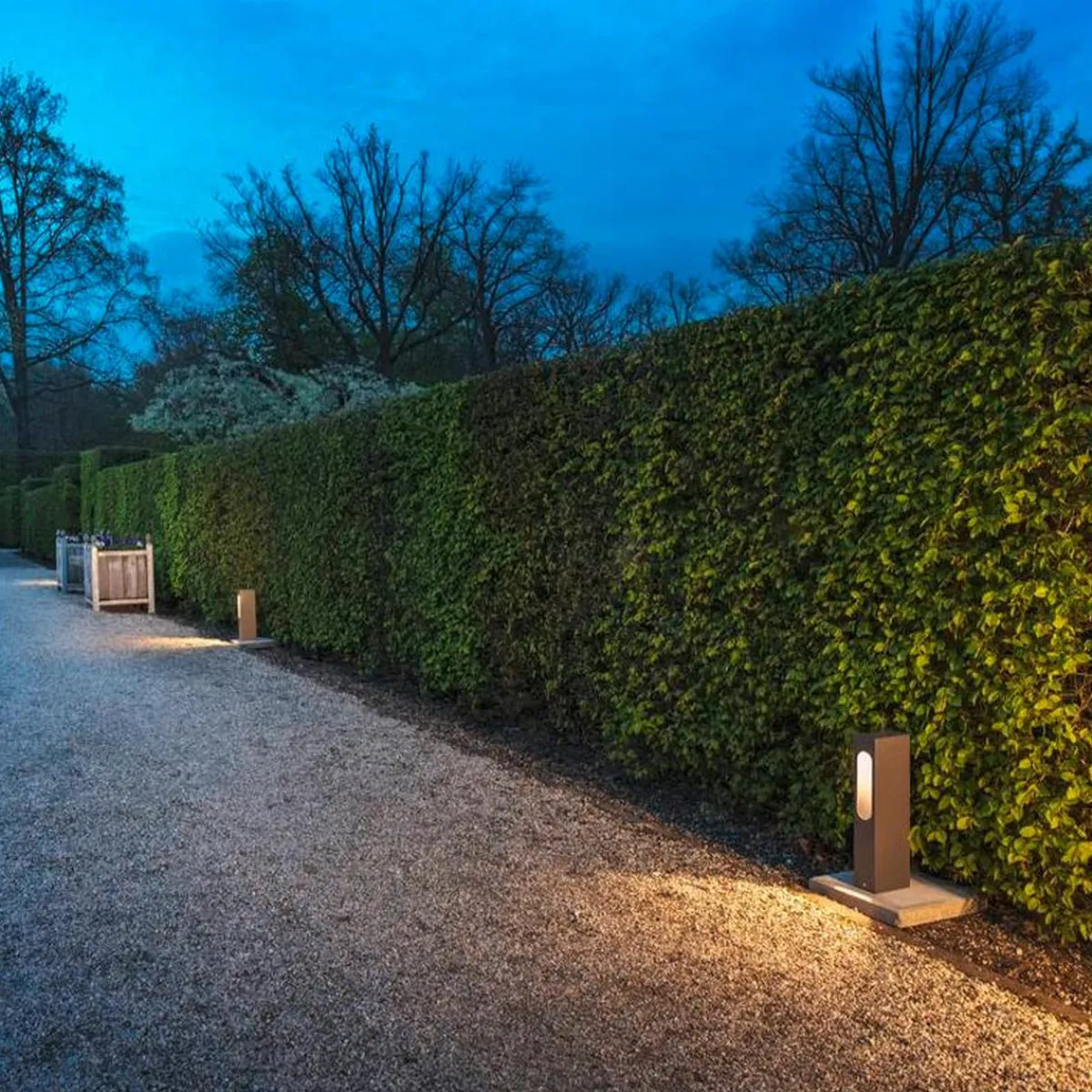 Pullert>Slv Slotbox pullert 40 cm 8W 3000 Kelvin IP44 Antrasitt