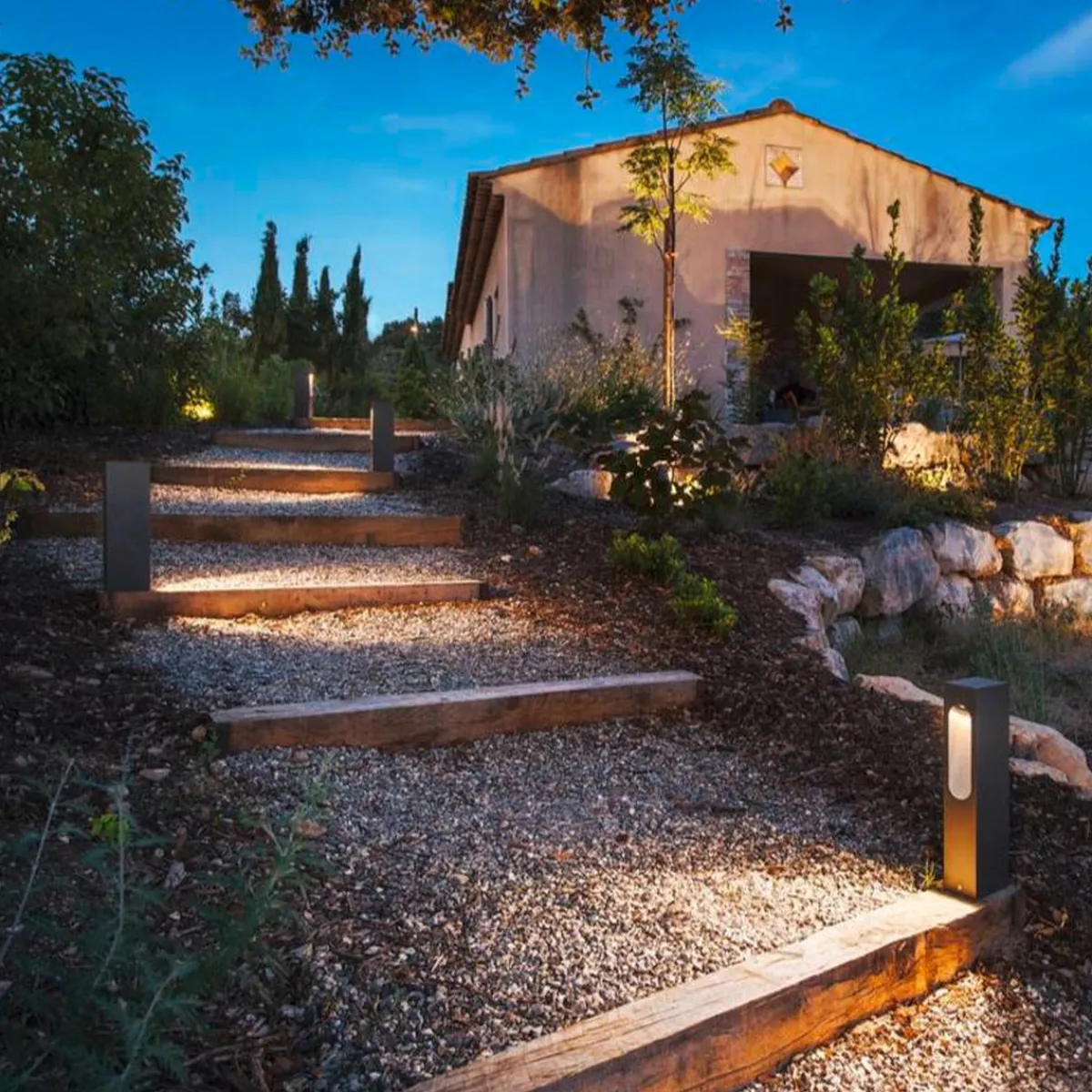 Pullert>Slv Slotbox pullert 40 cm 8W 3000 Kelvin IP44 Antrasitt