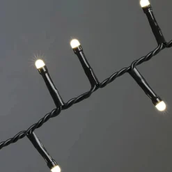 Juletrelys & Lysslynger>Konstsmide Slynge Cluster 1000 LED 27meter IP44 Frostet - Varmhvit