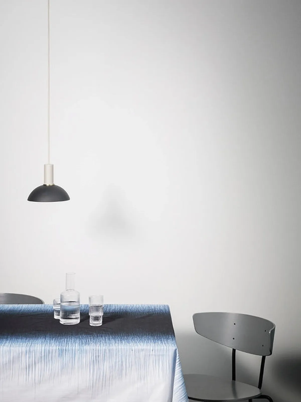 Kjøkkenbelysning Tak|Takpendler>Ferm Living Socket takpendel lav - grå