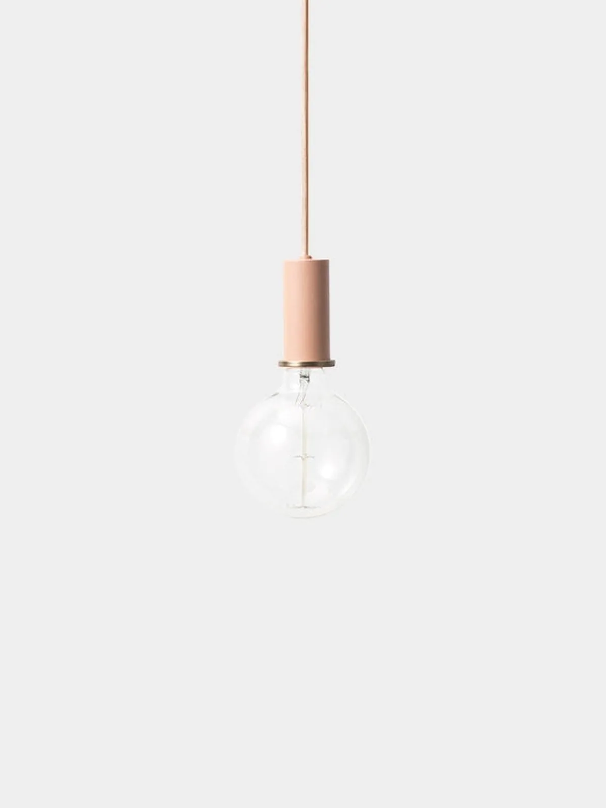 Kjøkkenbelysning Tak|Takpendler>Ferm Living Socket takpendel lav - Rosa