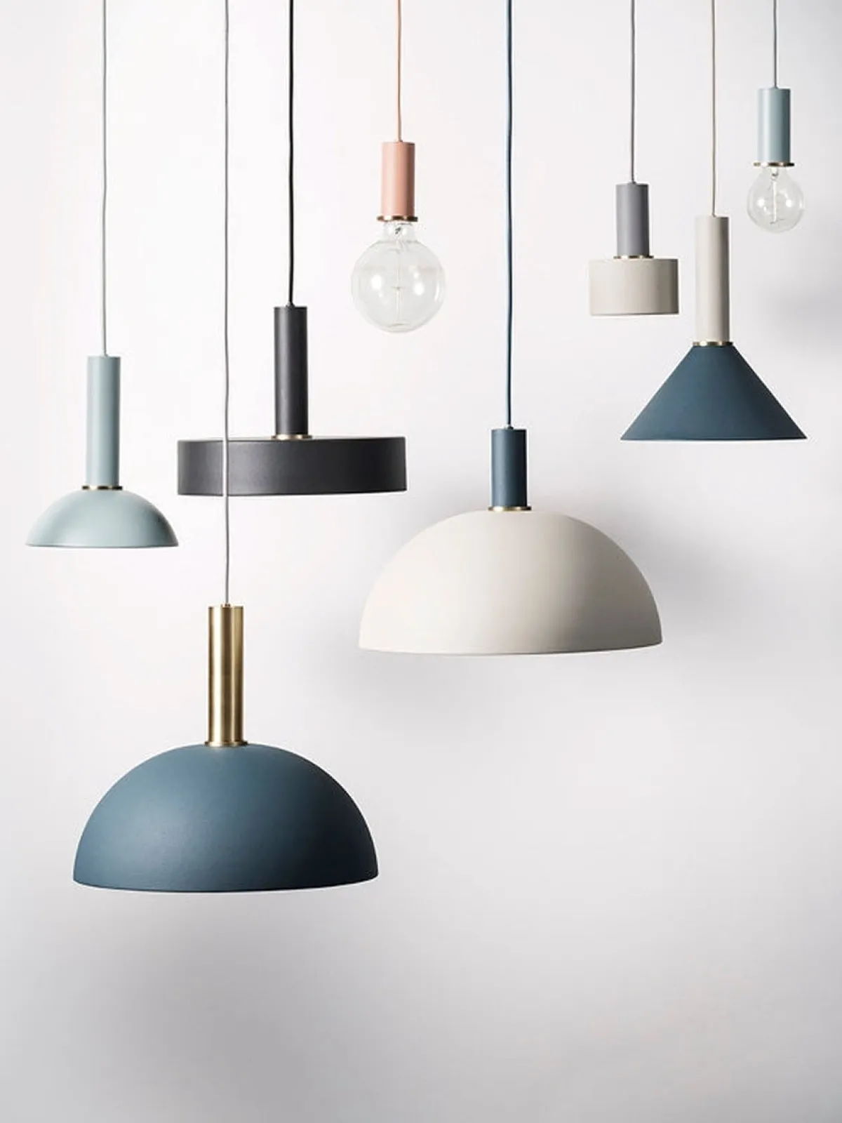 Kjøkkenbelysning Tak|Takpendler>Ferm Living Socket takpendel lav - Rosa