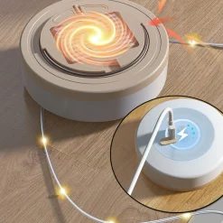 Solcellebelysning>NorDesign Solar string oppladbar bordlampe / lysslynge 9,8 meter 2700 Kelvin IP44 - Solcelle Hvit / Grønn