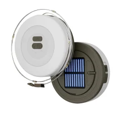 Solcellebelysning>NorDesign Solar string oppladbar bordlampe / lysslynge 9,8 meter 2700 Kelvin IP44 - Solcelle Hvit / Grønn