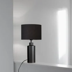 Lampeskjermer>Pr home of Scandinavia Ab Solo 55 bordlampe Svart