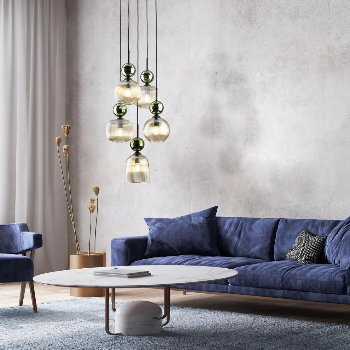 Kjøkkenbelysning Tak|Takpendler>TK Lighting Sophia takpendel 5-lys