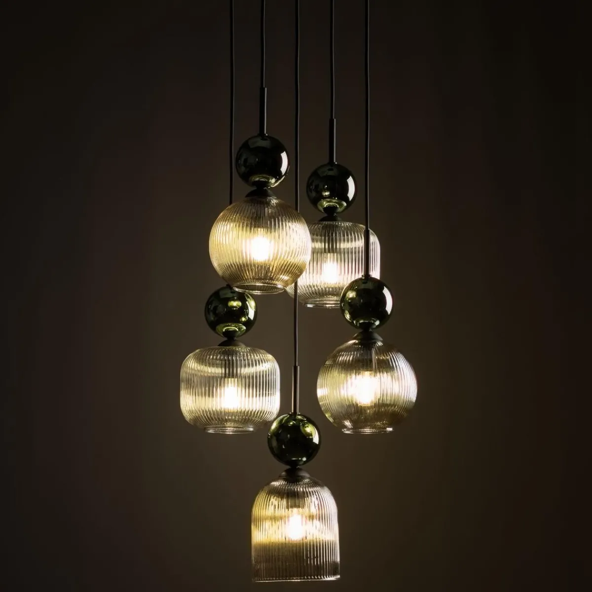 Kjøkkenbelysning Tak|Takpendler>TK Lighting Sophia takpendel 5-lys