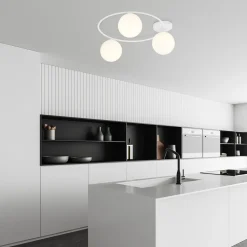 Kjøkkenbelysning Tak|Taklamper / Takplafonder>Emibig Sopra taklampe 3-lys - Hvit/Opal Hvit / Opal