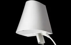 Lightup-Pris|Utelamper Med Opp/Ned Lys>Sg Armaturen As Spike 920 lumen 11W LED + opplys 6W - Skumringssensor og stikkontakt - Hvit