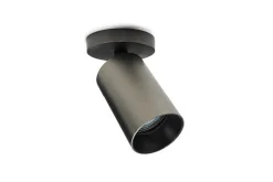 Kjøkkenbelysning Tak|Spotter & Skinner>Antidark Spoton Circle takspot 1 lys GU10 - Titanium