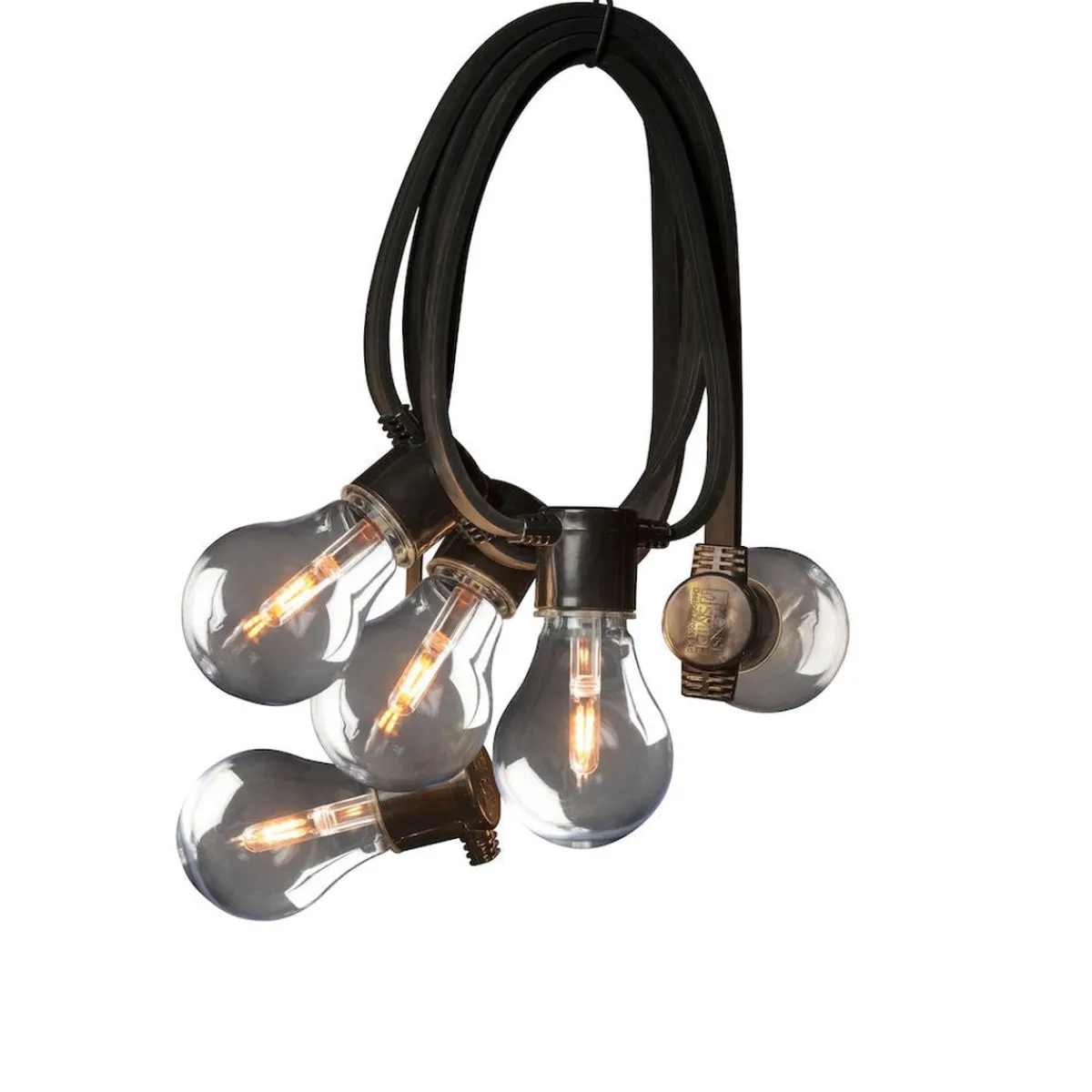 Lysslynger|Lysslynger>Konstsmide Startsett Lysslynge 10 lys med tykk ledning - Amber