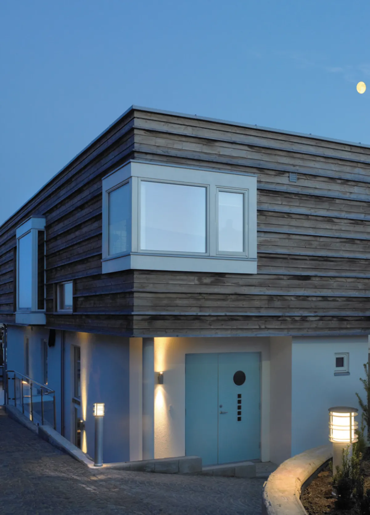 Lightup-Pris|Utelamper Til Kystområder>Norlys Stockholm pullert 1464 opalglass - Galvanisert stål