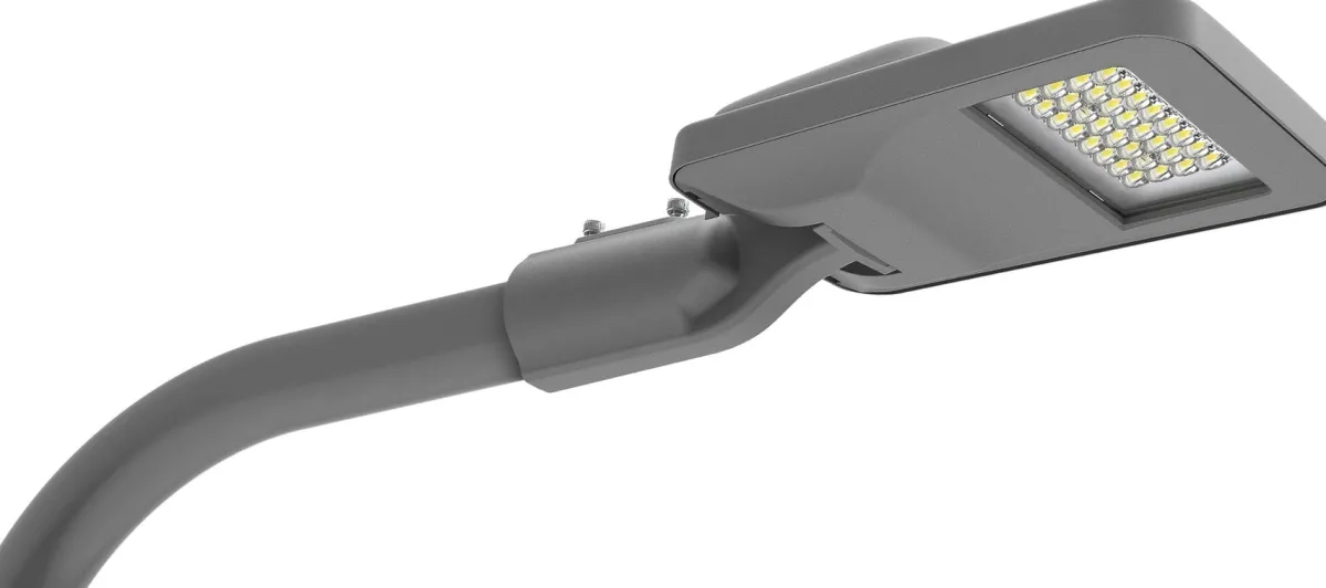 Lyktestolper>NorDesign Stolpearmatur 25W 4000 Kelvin - grå Antrasitt