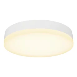 Kjøkkenbelysning Tak|Taklamper / Takplafonder>Halo Designs Straight led plafond 28cm 24W IP44 Hvit