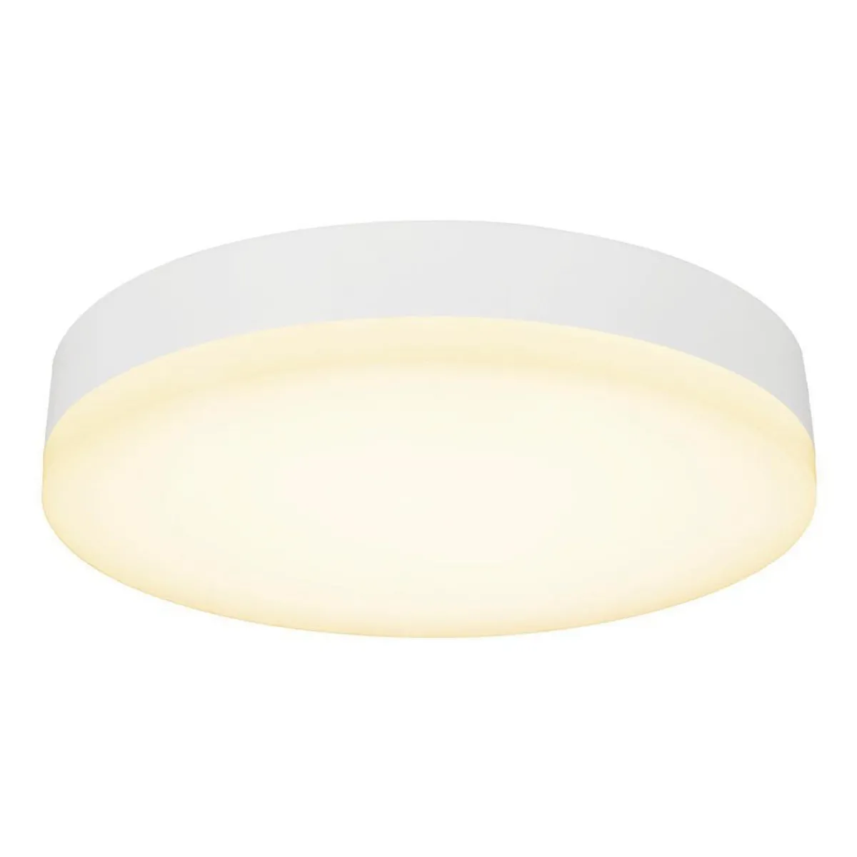 Kjøkkenbelysning Tak|Taklamper / Takplafonder>Halo Designs Straight led plafond 28cm 24W IP44 Hvit