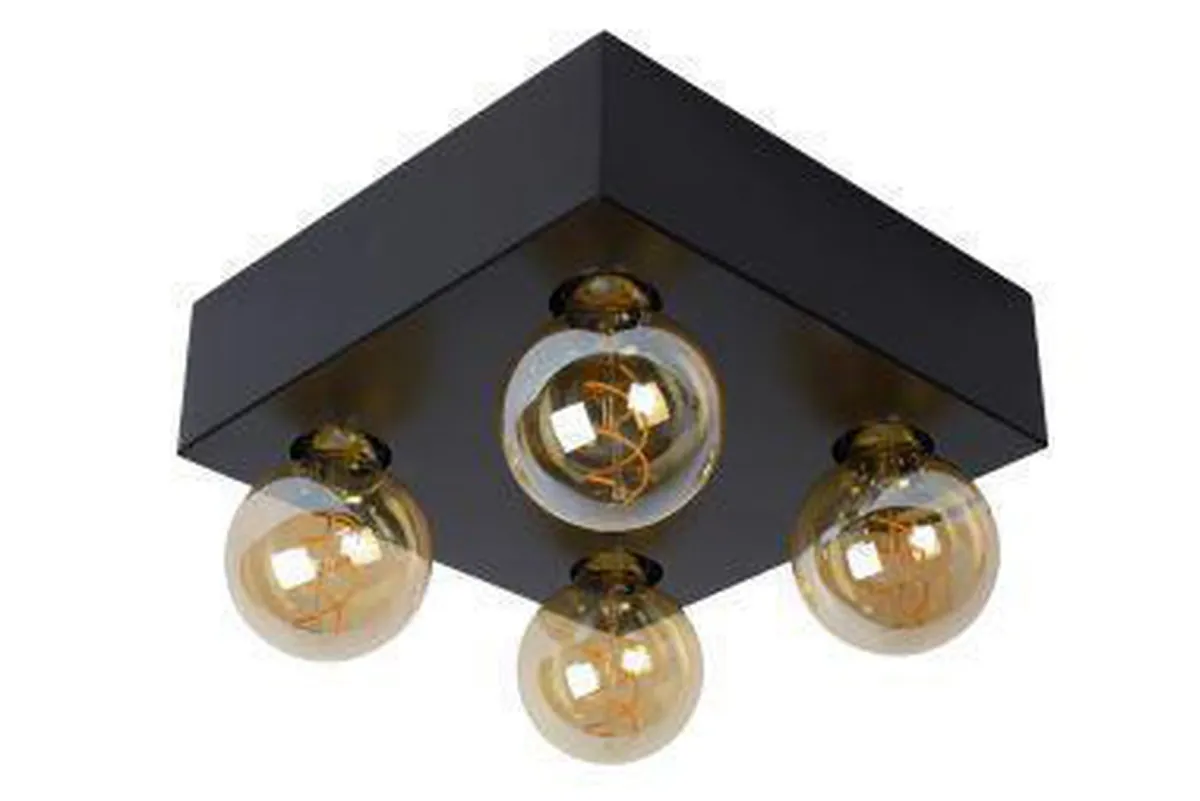 Kjøkkenbelysning Tak|Taklamper / Takplafonder>Lucide Surtus taklampe - Svart