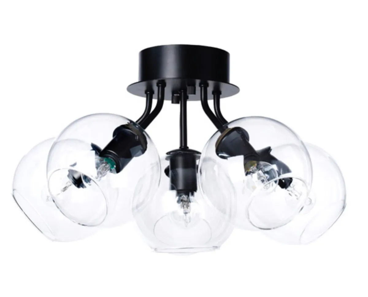 Kjøkkenbelysning Tak|Taklamper / Takplafonder>CO Bankeryd Tage 50 Plafond, Svart