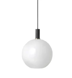 Kjøkkenbelysning Tak|Takpendler>Ferm Living Taklampe Collect Opal Sphere-Low Socket svart Svart / Opal