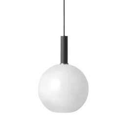 Kjøkkenbelysning Tak|Takpendler>Ferm Living Taklampe Collect Opal Sphere-High Socket svart Svart / Opal