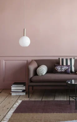 Kjøkkenbelysning Tak|Takpendler>Ferm Living Taklampe Collect Opal Sphere-High Socket - Messing