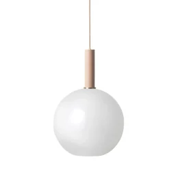 Kjøkkenbelysning Tak|Takpendler>Ferm Living Taklampe Collect Sphere-High Socket Rosa