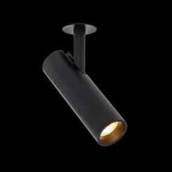 Kjøkkenbelysning Tak|Spotter & Skinner>Norlux Tania Mini Slim Basic takspot for innfelling 9W 2700K RA90 Dimbar - Svart