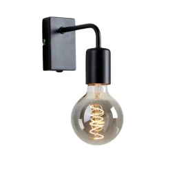 Interiørlamper>Ms - belysning Tanum vegglampe - Svart