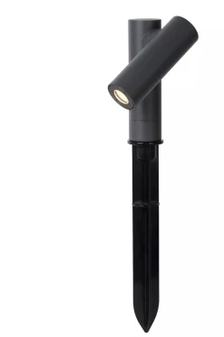 Spot På Spyd>Lucide Tatum hagebelysning på spyd 13 cm 4,5W IP65 3000K - Antrasitt