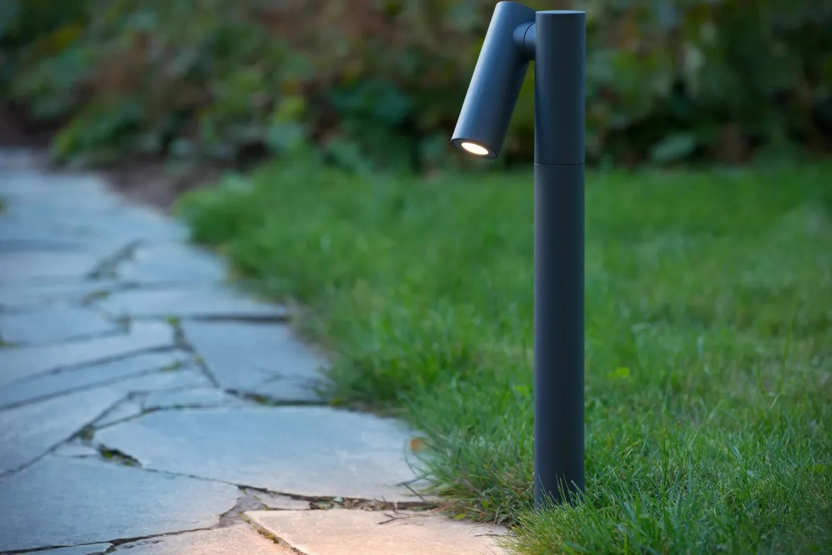 Pullert>Lucide Tatum pullert 43 cm 4,5W IP65 3000K - Antrasitt