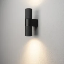 Utelamper Med Opp/Ned Lys>Konstsmide Temi vegglampe opp/ned utendørs IP54 GU10