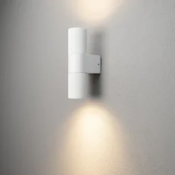 Utelamper Med Opp/Ned Lys>Konstsmide Temi vegglampe opp/ned utendørs IP54 GU10