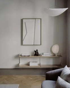 Oppladbare Bordlamper>New Works Tense Bærbar Bordlampe - Sokkel Hvit