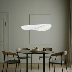 Kjøkkenbelysning Tak|Takpendler>New Works Tense takpendel - Ø120 Hvit