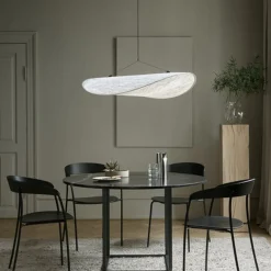 Kjøkkenbelysning Tak|Takpendler>New Works Tense takpendel - Ø90 Hvit